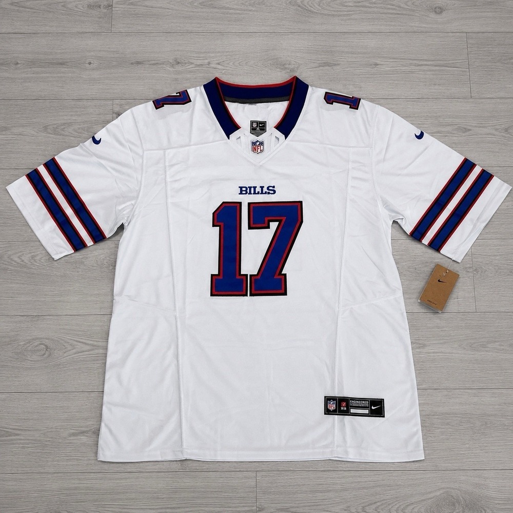 Buffalo Bills Allen # 17  Game Player Jersey All Stitched Jersey XL -NWT